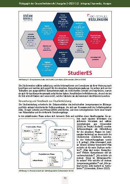 Vorschauseite 5: StudierES – Best-Practice-Beispiel für Kompetenzentwicklung durch Reflexion und flexible Lernräume