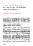 Vorschauseite 1: Nationale Reserve Gesundheitsschutz Vorratshaltung wie zu Zeiten des Kalten Krieges Correction: Nationale Reserve Gesundheitsschutz Vorratshaltung wie zu Zeiten des Kalten Krieges…
