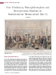 Vorschauseite 1: Von Vitalismus, Naturphilosophie und Romantischer Medizin zu Medizinischer Wissenschaft (Teil 2)