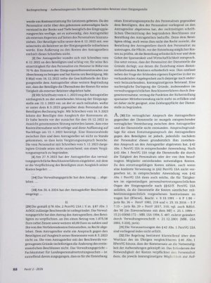 Vorschauseite 2: Aufwendungsersatz für dienststellen fremden Beisitzer einer Einigungs stelle