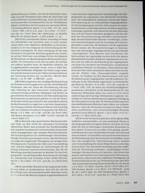 Vorschauseite 3: Aufwendungsersatz für dienststellen fremden Beisitzer einer Einigungs stelle