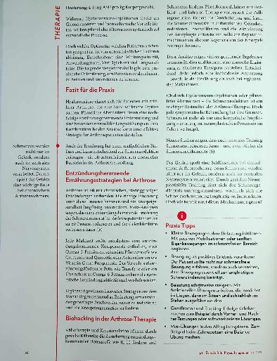Vorschauseite 3: Arthrose-Behandlung der Zukunft Chancen und Risiken moderner Schmerztherapien