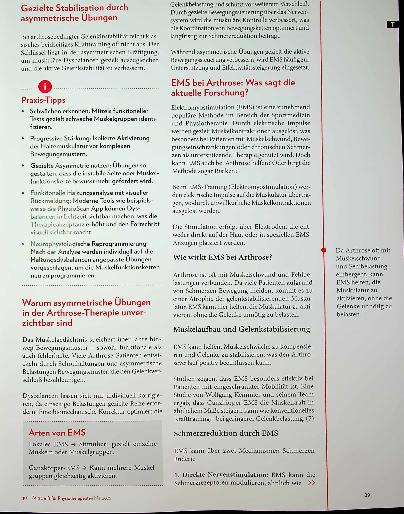 Vorschauseite 6: Arthrose-Behandlung der Zukunft Chancen und Risiken moderner Schmerztherapien