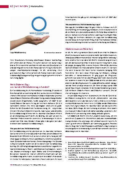 Vorschauseite 3: Die Erfindung der Glukosemessung