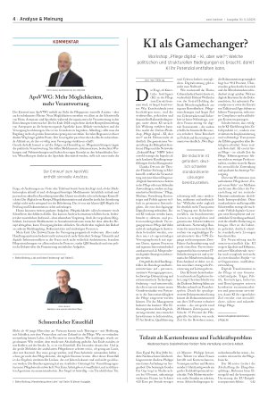 Vorschauseite 1: KI als Gamechanger?