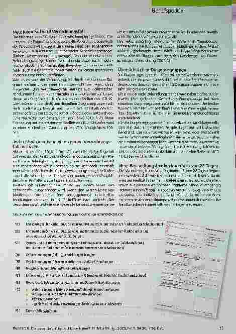 Vorschauseite 2: Die neue Heilmittel-Richtlinie kommt. Das ändert sich zum 1. Oktober 2020.