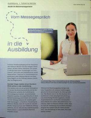 Vorschauseite 1: Vom Messegespräch in die Ausbildung