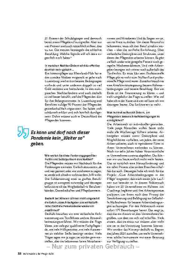Vorschauseite 5: ERKENNT ENDLICH DEN WERT EINER SELBSTVERWALTUNG