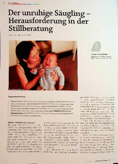 Vorschauseite 1: Der unruhige Säugling - Herausforderung in der Stillberatung