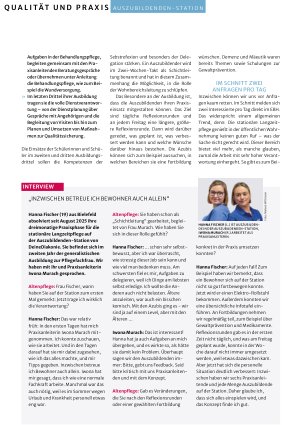 Vorschauseite 3: Azubis übernehmen das Steuer