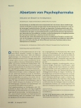 Vorschauseite 1: Absetzen von Psychopharmaka: Diskussion am Beispiel von Antidepressiva