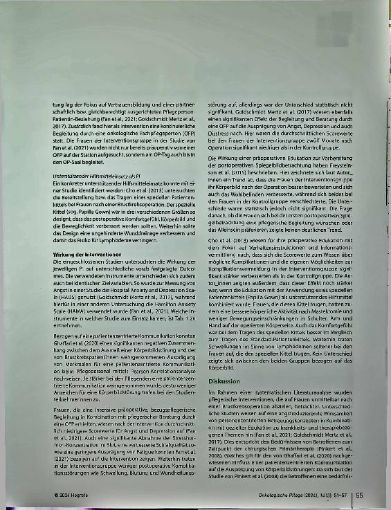 Vorschauseite 5: Pflege in der chirurgischen Brustkrebstherapie