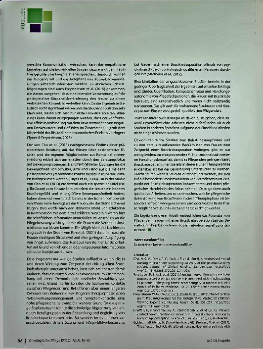 Vorschauseite 6: Pflege in der chirurgischen Brustkrebstherapie