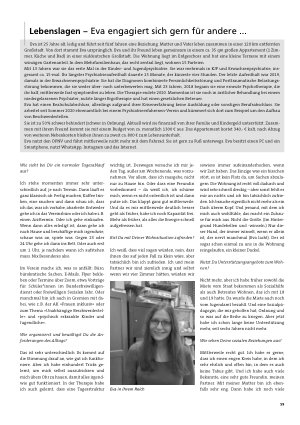 Vorschauseite 1: Lebenslagen – Eva engagiert sich gern für andere. .