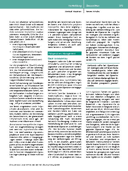 Vorschauseite 6: Perioperatives Vorgehen bei Patientinnen und Patienten mit Diabetes