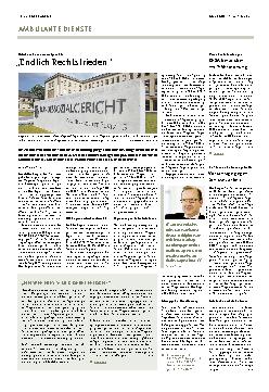Vorschauseite 1: Endlich Rechtsfrieden!