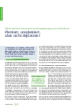 Vorschauseite 1: Platziert, umplatziert, aber nicht deplatziert