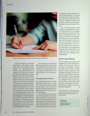 Vorschauseite 3: Lernziel seelische Gesundheit