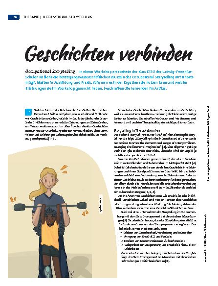 Vorschauseite 1: Geschichten verbinden