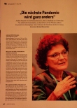 Vorschauseite 1: „Die nächste Pandemie wird ganz anders.“