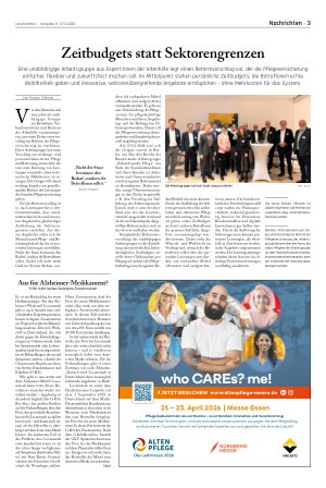 Vorschauseite 1: Zeitbudgets statt Sektorengrenzen