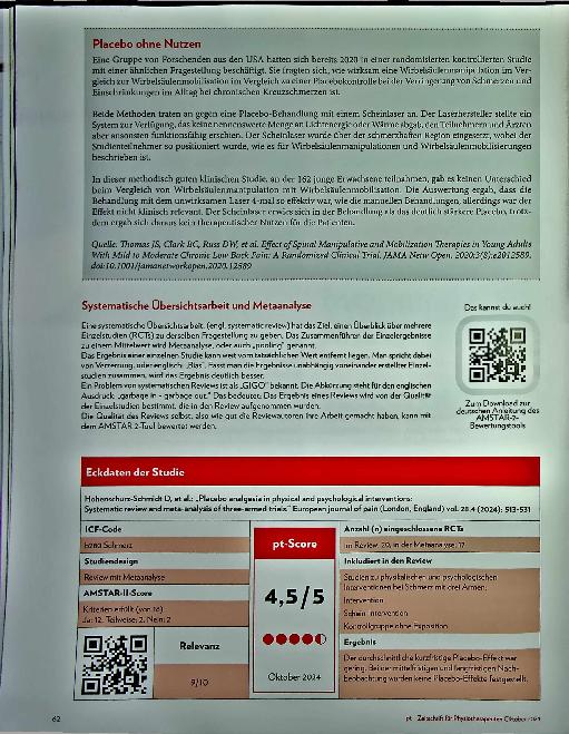 Vorschauseite 5: Cochrane-Update 10 2024