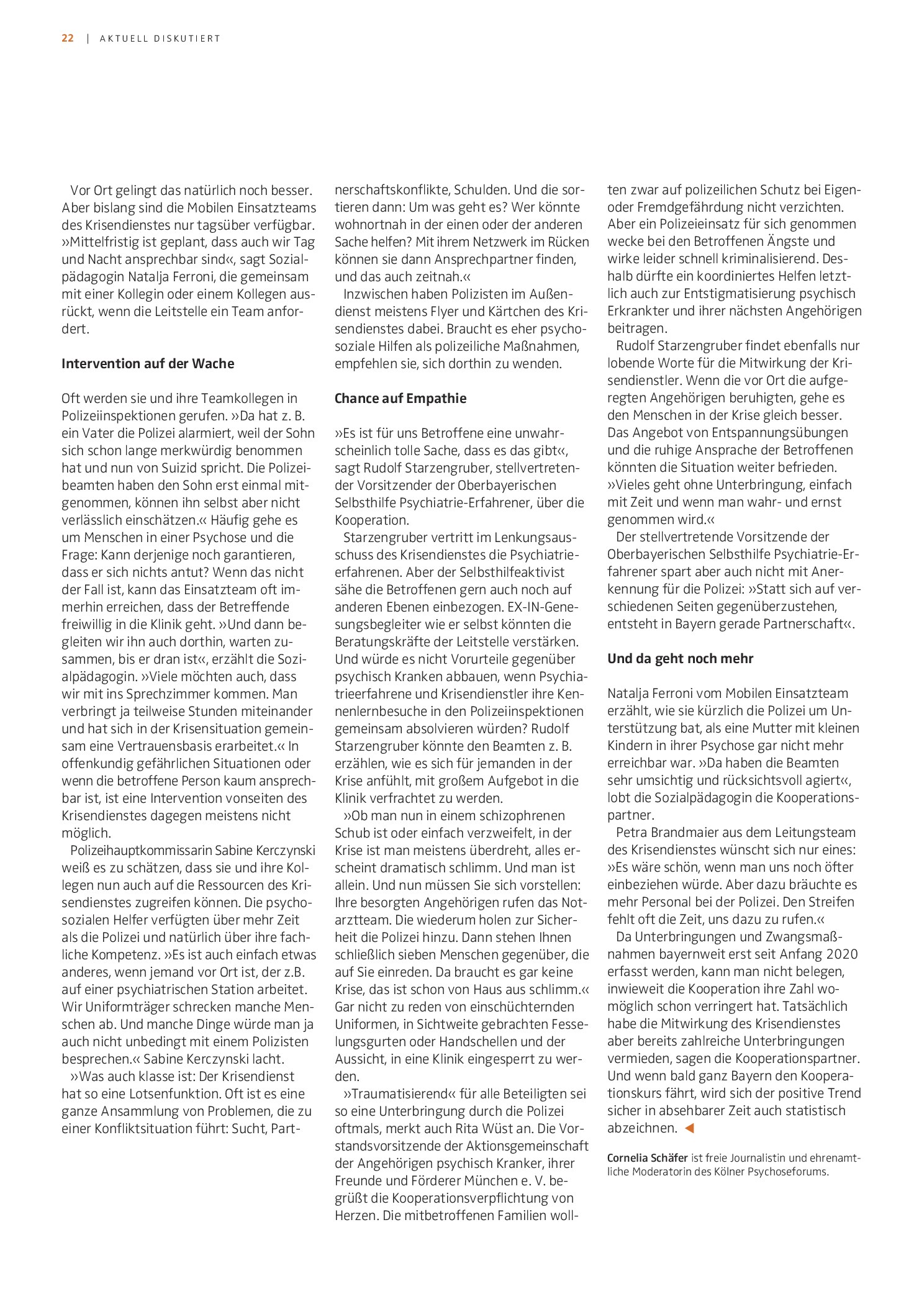 Vorschauseite 2: Gemeinsam Zwangseinweisungen vermeiden