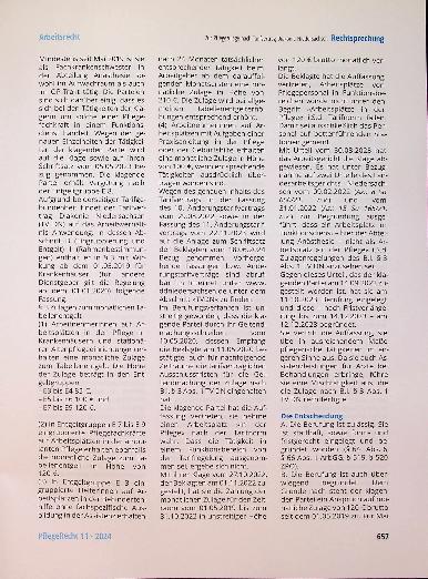 Vorschauseite 2: Zur Pflegezulage nach Tarifvertrag Diakonie Niedersachsen.