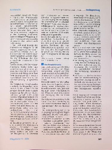 Vorschauseite 6: Zur Pflegezulage nach Tarifvertrag Diakonie Niedersachsen.