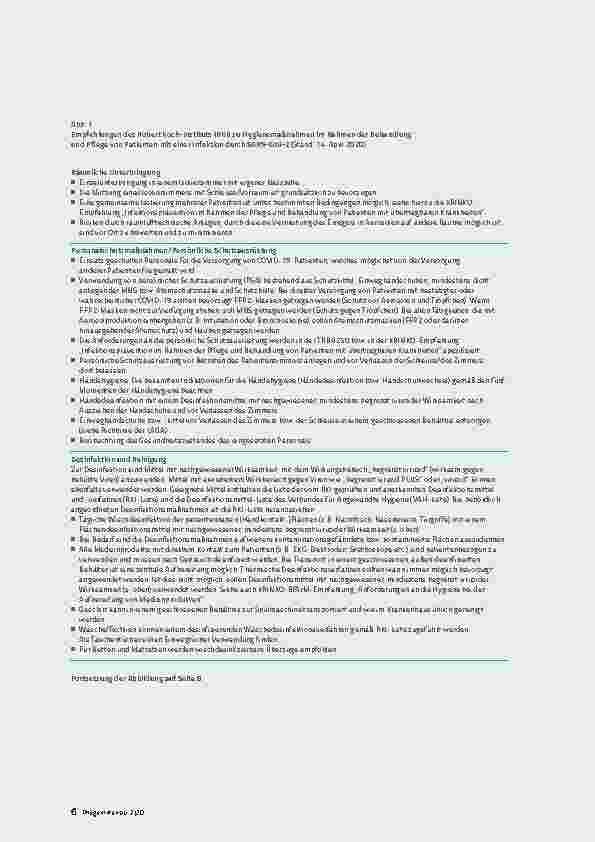 Vorschauseite 2: Die Gefahr von COVID-19 - Infektionsprävention in Zeiten von Corona