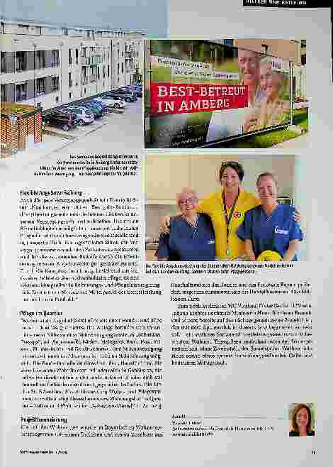 Vorschauseite 2: Alternative Wohnform für Senioren Eröffnung des Seniorendienstleitungszentrums in der Brentanostraße
