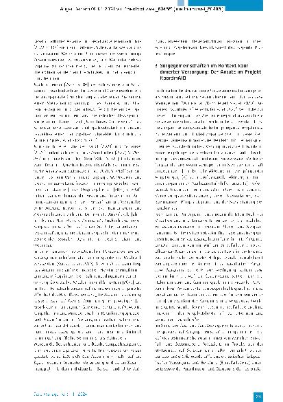 Vorschauseite 3: Sorggemeinschaften in Deutschland: Aktuelle Ansätze zur Klärung eines unscharfen Begriffs