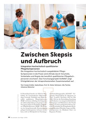 Vorschauseite 1: Zwischen Skepsis und Aufbruch