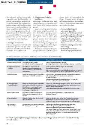 Vorschauseite 3: Pflegedoku im Praxistest