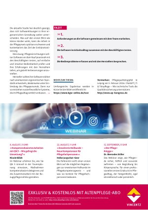 Vorschauseite 4: Pflegedoku im Praxistest