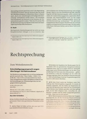 Vorschauseite 1: Rechtsprechungen