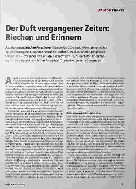 Vorschauseite 1: Der Duft vergangener Zeiten: Riechen und Erinnern