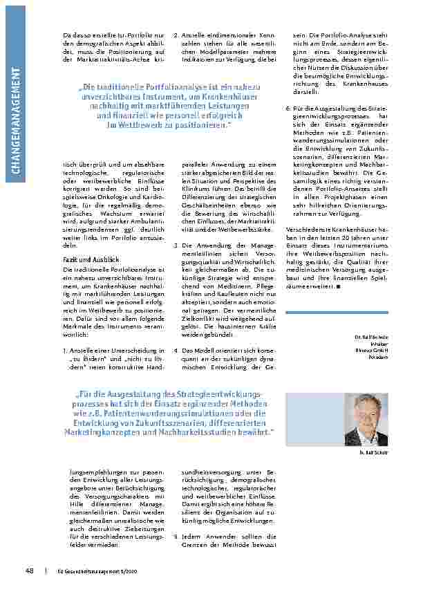Vorschauseite 4: Nachhaltige Positionierung im Wettbewerb