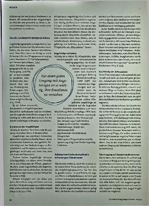 Vorschauseite 3: Achtsamer Umgang mit Angehörigen: Gespräche richtig führen