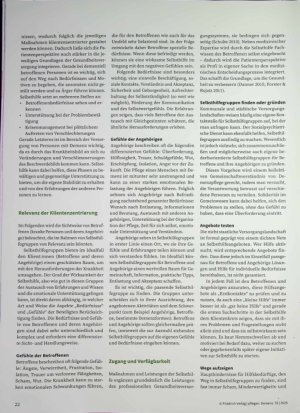 Vorschauseite 3: Selbsthilfe in der Demenzversorgung Zur Stärkung der Residenz und Umsetzung von Klientenzentrierung
