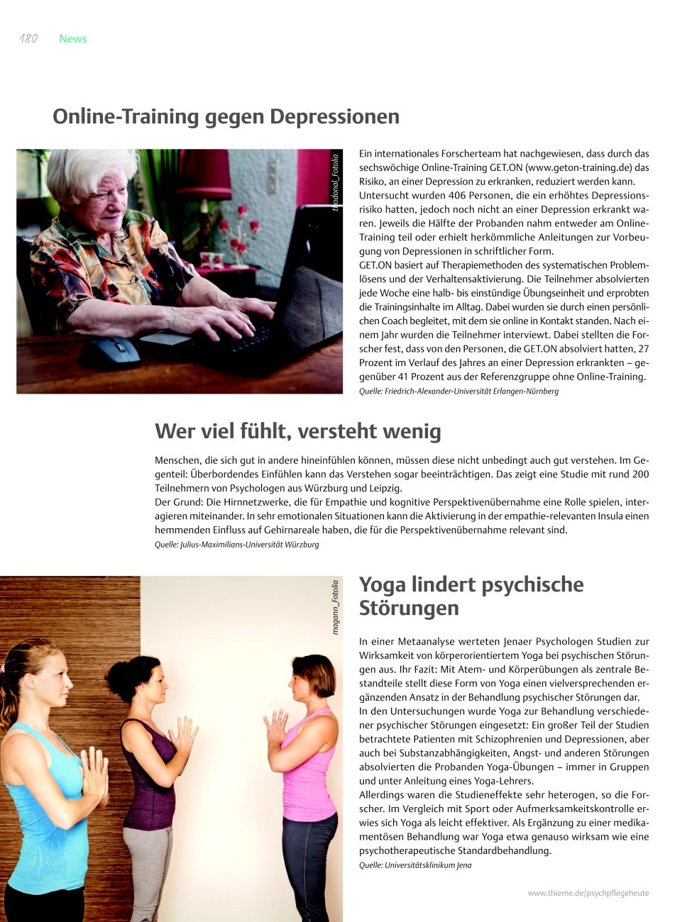 Vorschauseite 1: News