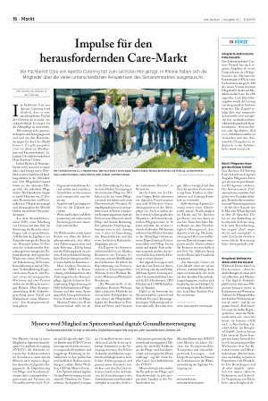 Vorschauseite 1: Impulse für den herausfordernden Care-Markt