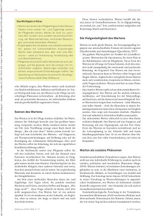 Vorschauseite 2: Warten in der Pflege Zwischen Belastung, Funktion und existenzieller Erfahrung