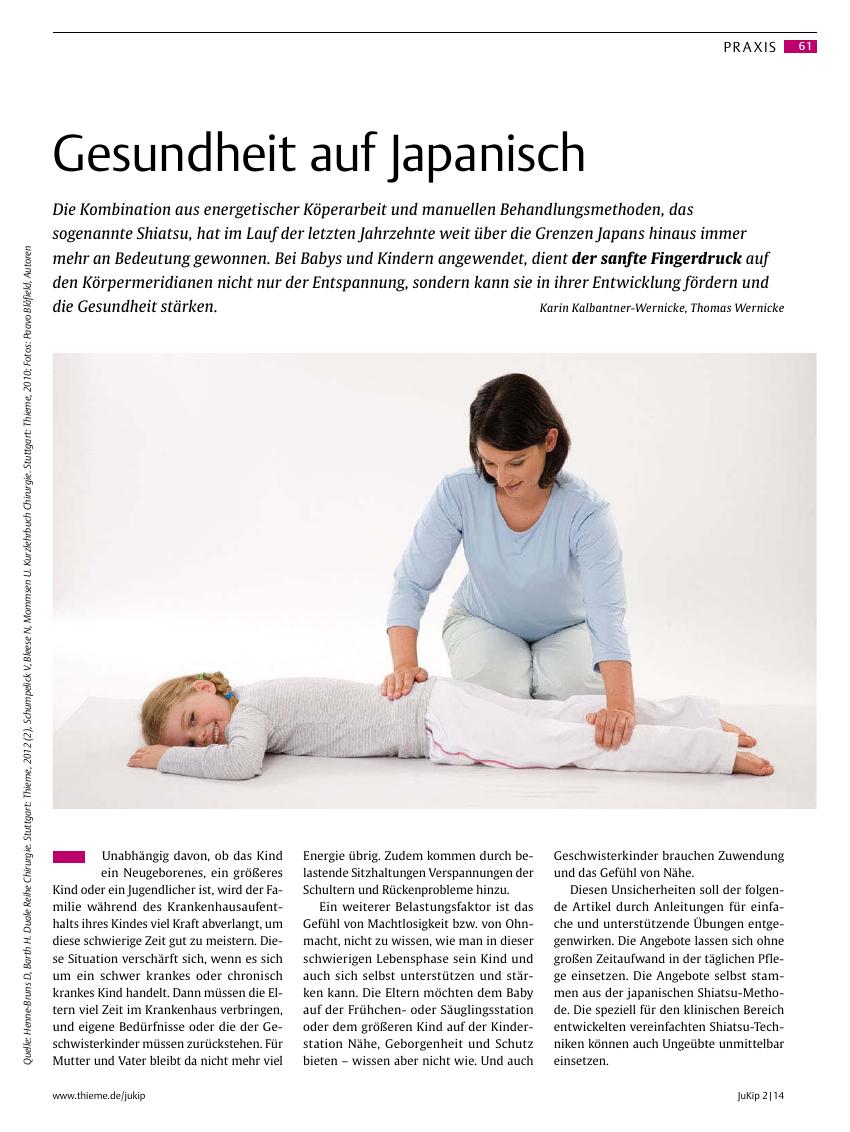 Vorschauseite 1: Gesundheit auf Japanisch