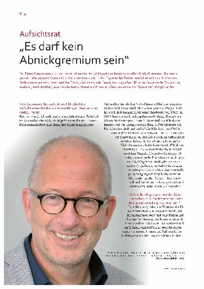 Vorschauseite 1: Aufsichtsrat: „Es darf kein Abnickgremium sein“