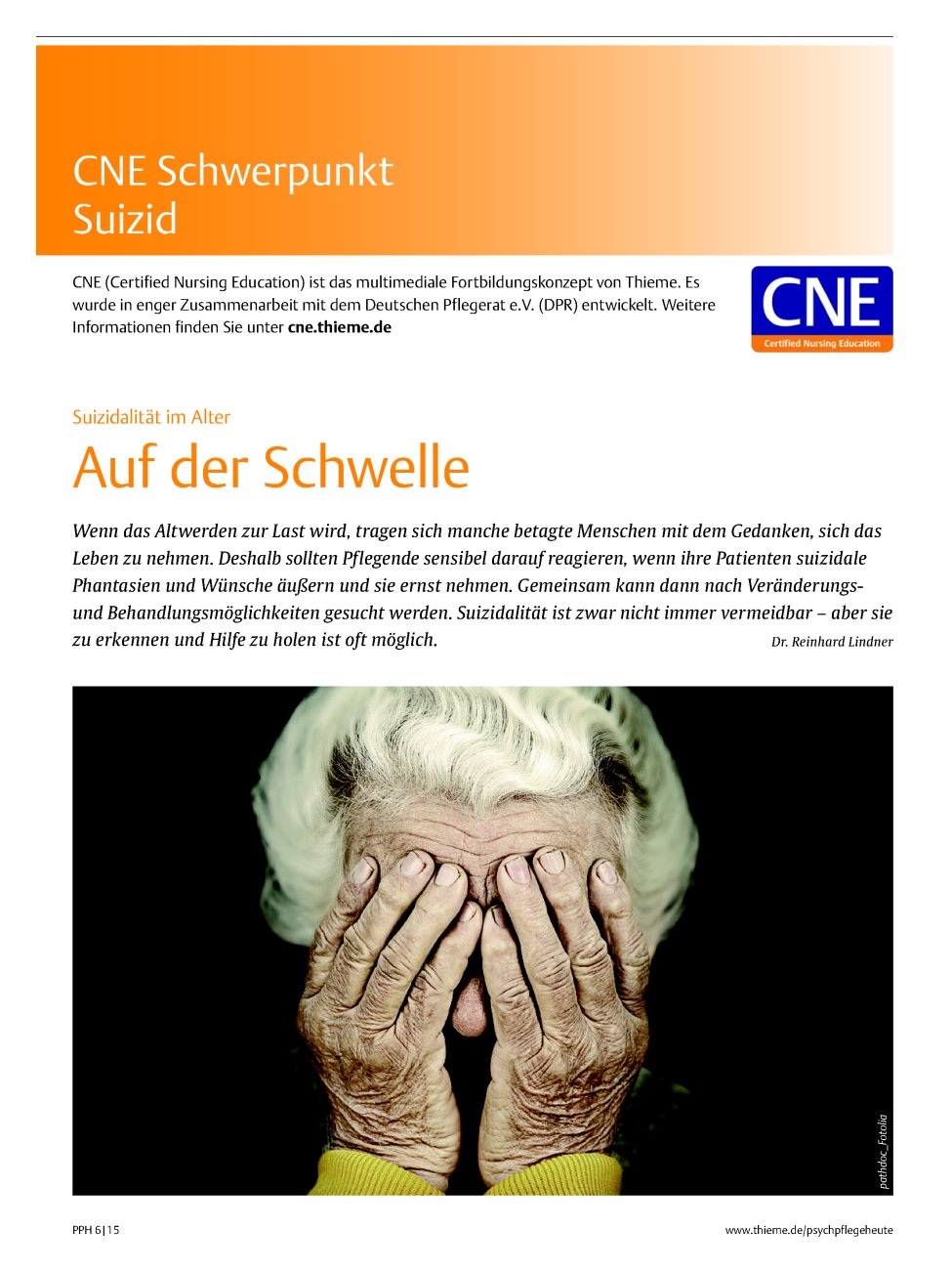 Vorschauseite 1: Auf der Schwelle