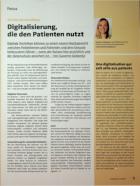Vorschauseite 1: Digitalisierung, die dem Patienten nutzt