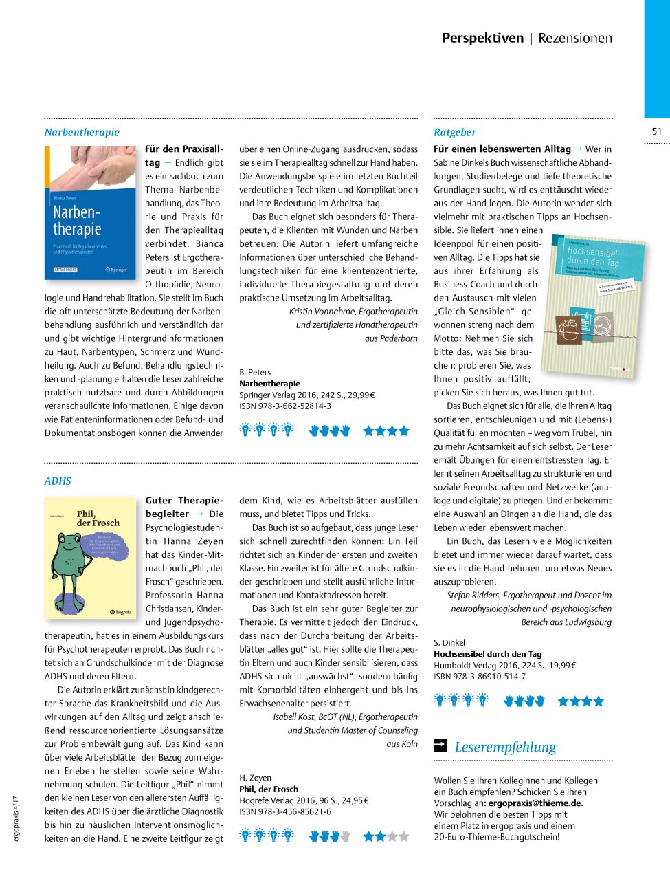 Vorschauseite 1: ADHS? Guter Therapiebegleiter