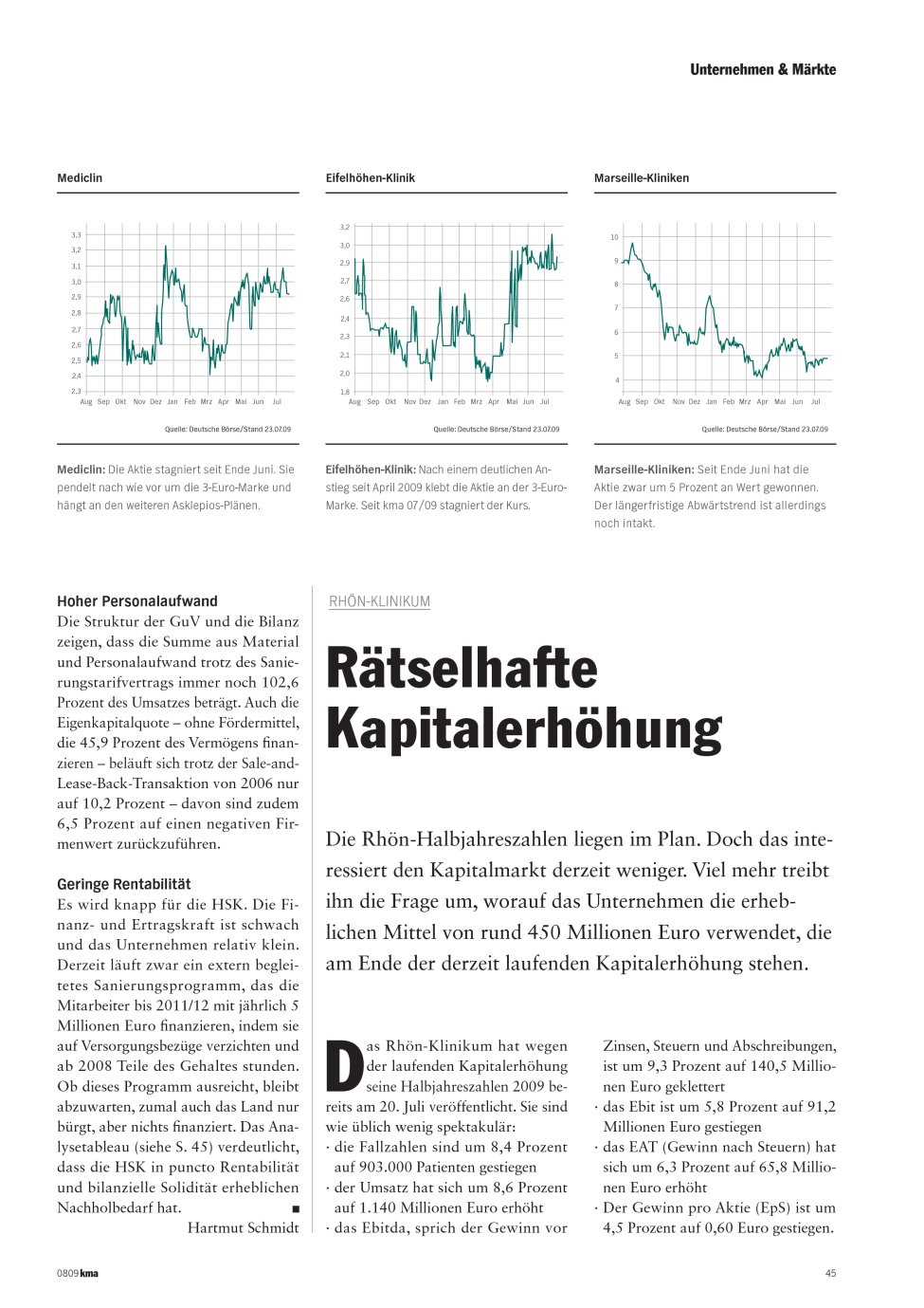 Vorschauseite 1: Rätselhafte Kapitalerhöhung