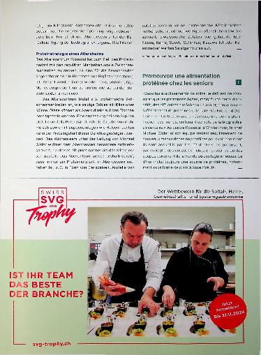 Vorschauseite 2: Ältere Menschen animieren, sich proteinreich zu ernähren.